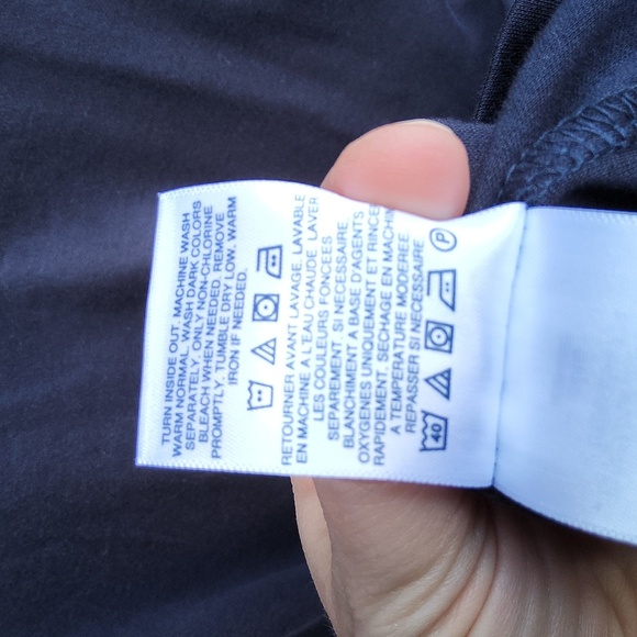 Land's End dark blue long sleeve top size 1X - Picture 7 of 7